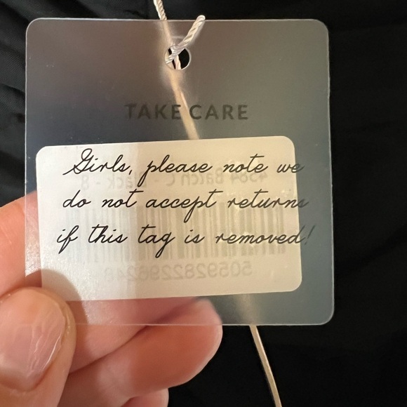 NWT Oh Polly black corset mesh strapless mini dress sz 4 wedding bodycon - Picture 8 of 13